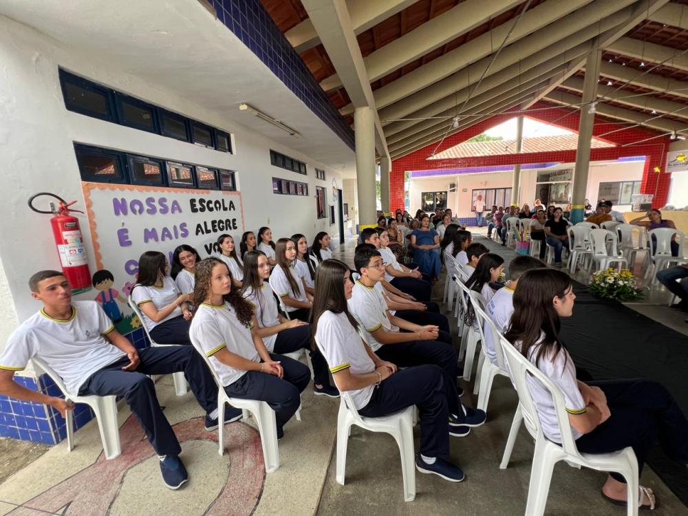 Alunos do Colégio Estadual Ramiro Pedro são premiados no Projeto Aluno Modelo 2024