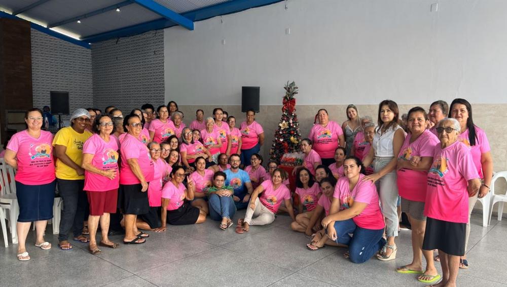 Alegria marca confraternização dos idosos do Grupo Conviver no CRAS